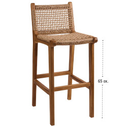Dorin-S Σκαμπώ Bar Teak...