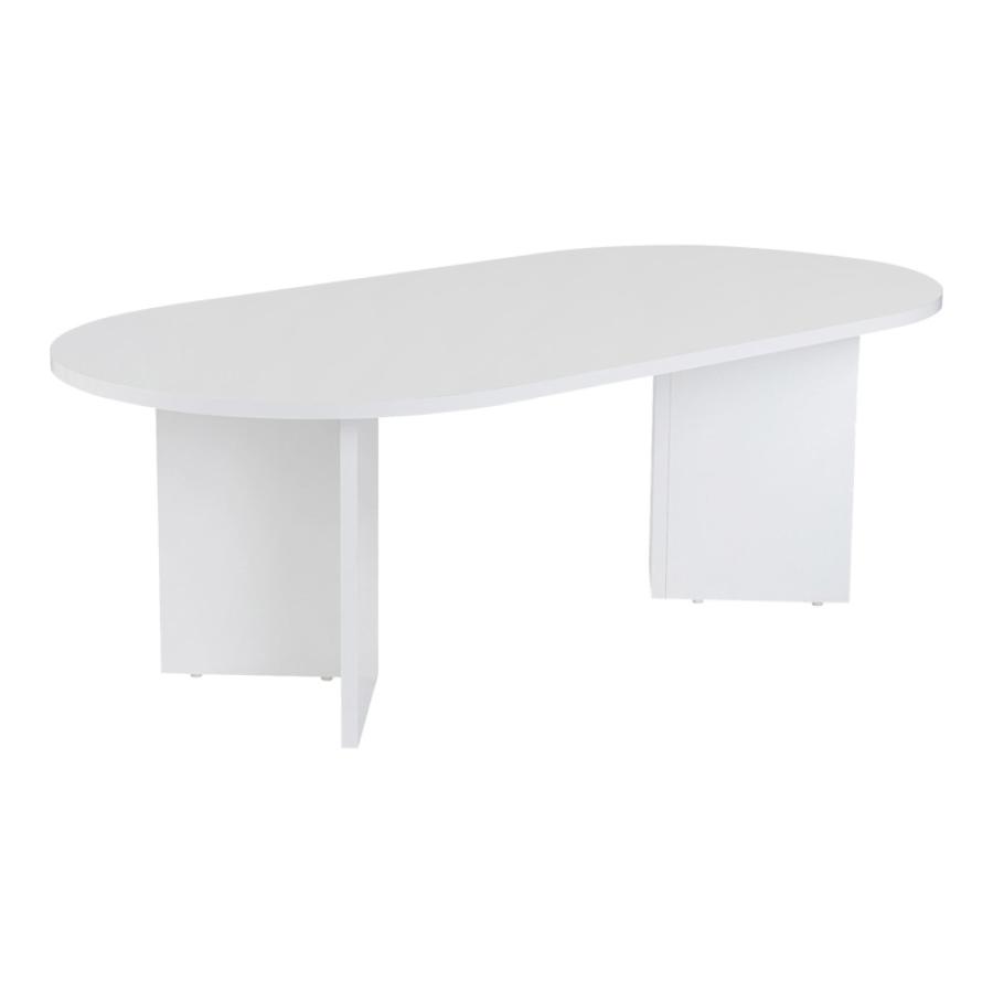 Τραπέζι σαλονιού Tabletod pakoworld σε λευκή απόχρωση 119x60x40εκ