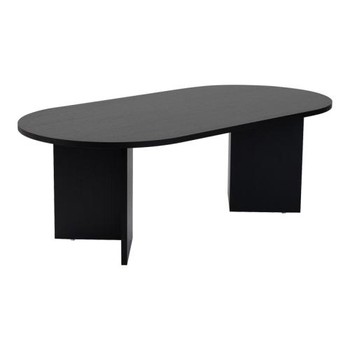 Τραπέζι σαλονιού Tabletod pakoworld σε μαύρη απόχρωση 119x60x40εκ