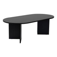 Τραπέζι σαλονιού Tabletod pakoworld σε μαύρη απόχρωση 119x60x40εκ
