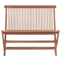 ΠΑΓΚΑΚΙ KENDALL HM18128 ΠΤΥΣΣΟΜΕΝΟ ΑΠΟ ΞΥΛΟ ΤΕΑΚ ΣΕ ΦΥΣΙΚΟ ΧΡΩΜΑ 100x47x89Υεκ.