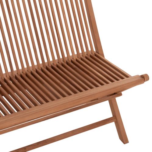 ΠΑΓΚΑΚΙ KENDALL HM18128 ΠΤΥΣΣΟΜΕΝΟ ΑΠΟ ΞΥΛΟ ΤΕΑΚ ΣΕ ΦΥΣΙΚΟ ΧΡΩΜΑ 100x47x89Υεκ.