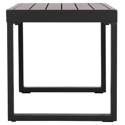 ΤΡΑΠΕΖΑΚΙ ΞΑΠΛΩΣΤΡΑΣ SENTRY HM6275.03 ΑΛΟΥΜΙΝΙΟ ΣΕ ΣΚΟΥΡΟ ΓΚΡΙ 87x43,5x45Υεκ.