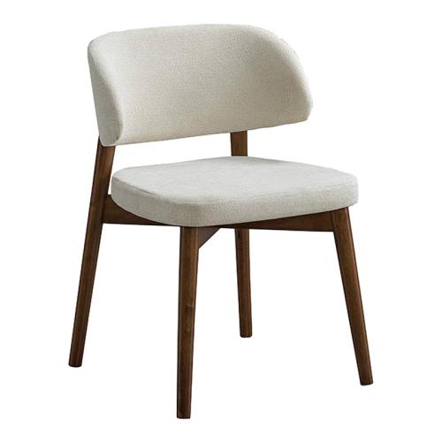 Τραπεζαρία Eleganza-Siena pakoworld σετ 7τεμ mdf σε καρυδί-εκρού απόχρωση 180x99x75.8εκ