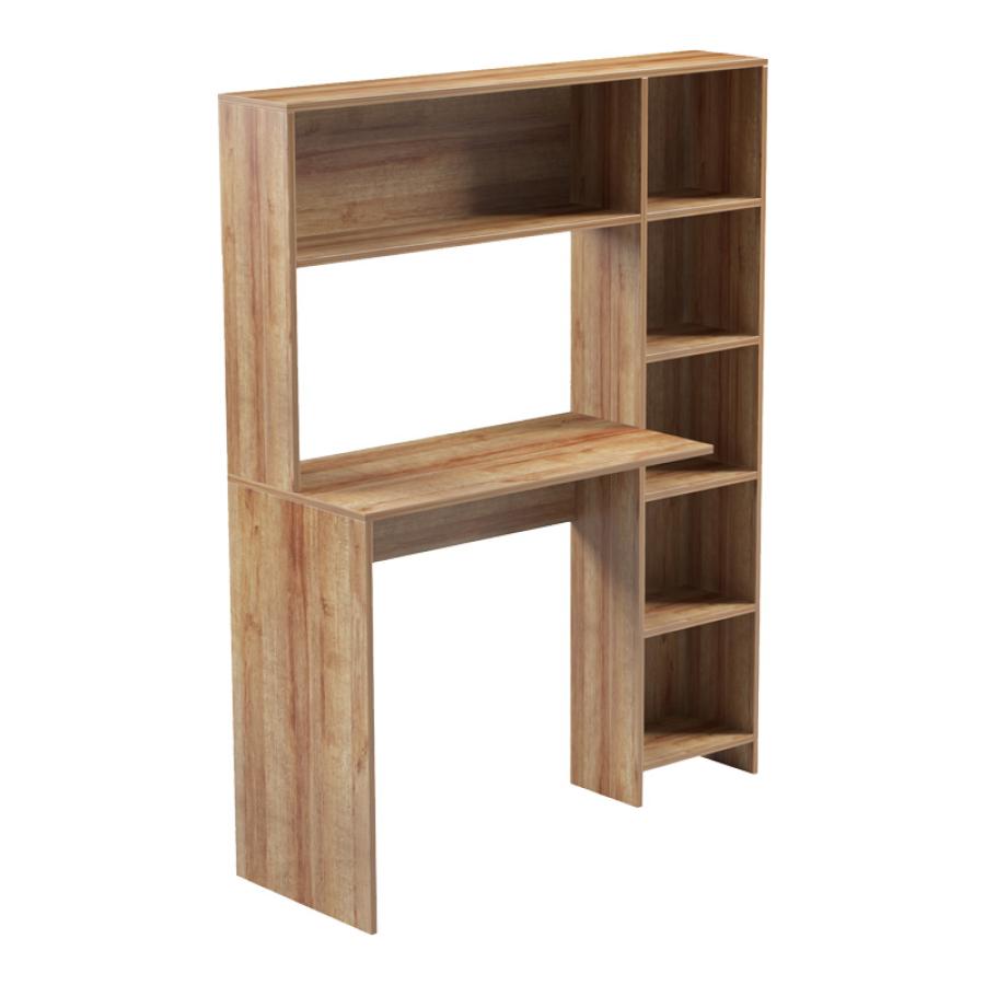 Γραφείο με βιβλιοθήκη Janson pakoworld σε oak απόχρωση 113.2x40x141.8εκ Γραφείο με βιβλιοθήκη Janson pakoworld σε oak απόχρωση 113.2x40x141.8εκ