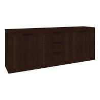 Μπουφές Doha pakoworld σε wenge απόχρωση 210x45x80.5εκ