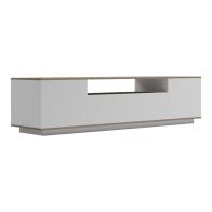 Έπιπλο τηλεόρασης Winey pakoworld σε sonoma-λευκή απόχρωση 180x44.5x44.5εκ