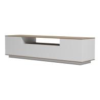 Έπιπλο τηλεόρασης Winey pakoworld σε sonoma-λευκή απόχρωση 180x44.5x44.5εκ