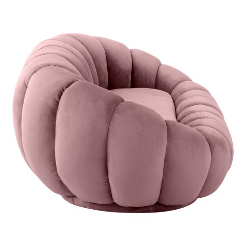 Καναπές Embrace pakoworld βελούδο σε σάπιο μήλο απόχρωση 180x105x65εκ