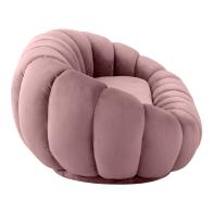 Καναπές Embrace pakoworld βελούδο σε σάπιο μήλο απόχρωση 180x105x65εκ