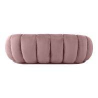 Καναπές Embrace pakoworld βελούδο σε σάπιο μήλο απόχρωση 180x105x65εκ