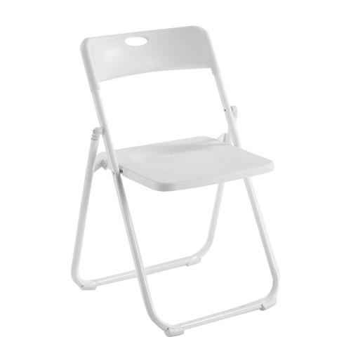WENDY Καρέκλα Πτυσσόμενη, Μέταλλο Βαφή Άσπρο, PP Απόχρωση Άσπρο
