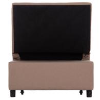 ΠΟΛΥΘΡΟΝΑ-ΚΡΕΒΑΤΙ LIBRE HM3295.03 ΜΠΕΖ ΥΦΑΣΜΑ 75x106x87Υεκ.