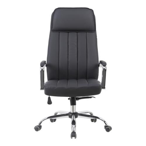 Καρέκλα γραφείου διευθυντή Morales pakoworld pu μαύρο 60x70x118-124εκ