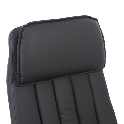 Καρέκλα γραφείου διευθυντή Morales pakoworld pu μαύρο 60x70x118-124εκ