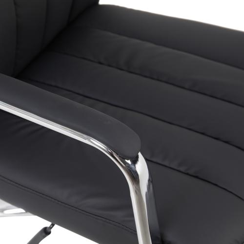 Καρέκλα γραφείου διευθυντή Morales pakoworld pu μαύρο 60x70x118-124εκ