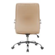 Καρέκλα γραφείου διευθυντή Mido pakoworld pu cappuccino 58x71x100-106εκ
