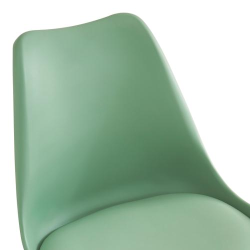 Καρέκλα γραφείου Gaston II pakoworld μέντα pp-pu 48x57x77-90εκ