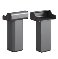 ΑΝΑΛΟΓΙΟ ΟΜΙΛΗΤΗ SPEEKER HM2151 ΜΕΛΑΜΙΝΗ ΣΕ ΓΚΡΙ 60x40x108Υεκ