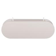 ΚΡΕΜΑΣΤΡΑ ΕΙΣΟΔΟΥ & ΚΛΕΙΣΤΟ ΡΑΦΙ STOR HM18078.01 ΜΕΛΑΜΙΝΗ ΛΕΥΚΗ 84x15.5x28.5Υεκ