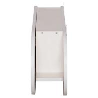 ΚΡΕΜΑΣΤΡΑ ΕΙΣΟΔΟΥ & ΚΛΕΙΣΤΟ ΡΑΦΙ STOR HM18078.01 ΜΕΛΑΜΙΝΗ ΛΕΥΚΗ 84x15.5x28.5Υεκ