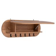 ΚΡΕΜΑΣΤΡΑ ΕΙΣΟΔΟΥ & ΚΛΕΙΣΤΟ ΡΑΦΙ STOR HM18078.02 ΜΕΛΑΜΙΝΗ SONAMA 84x15.5x28.5Υεκ