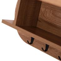 ΚΡΕΜΑΣΤΡΑ ΕΙΣΟΔΟΥ & ΚΛΕΙΣΤΟ ΡΑΦΙ STOR HM18078.02 ΜΕΛΑΜΙΝΗ SONAMA 84x15.5x28.5Υεκ