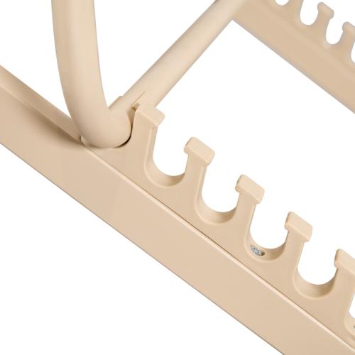 Σεζλόνγκ επαγγελματική Corte pakoworld αλουμίνιο cappuccino-textilene σε καφέ απόχρωση