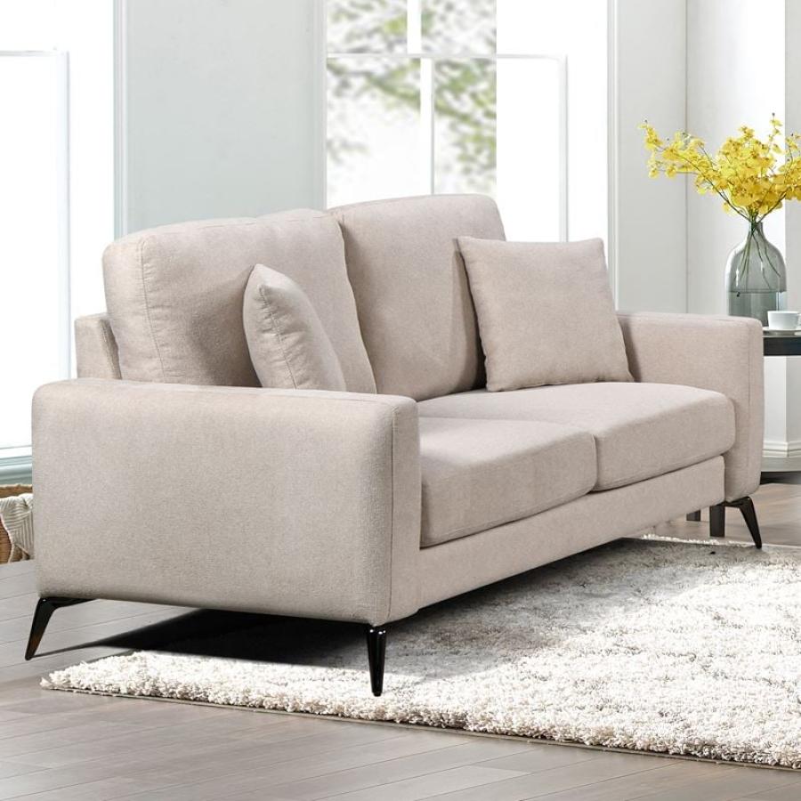 TIPO Kαναπές 2Θέσιος Σαλονιού- Καθιστικού, Ύφασμα Μπεζ