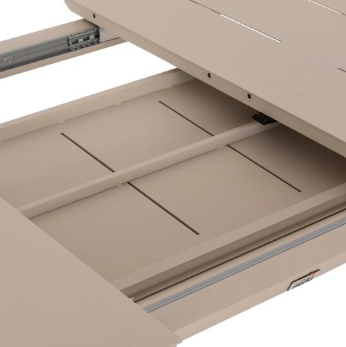 ΤΡΑΠΕΖΙ ΕΠΕΚΤΕΙΝΟΜΕΝΟ SYMPO HM6415.05 ΜΠΕΖ ΑΛΟΥΜΙΝΙΟ 220-300x100x75Υεκ