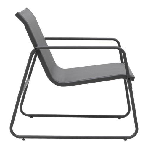 Σαλόνι εξωτερικού χώρου Veranda textilene-μέταλλο σε ανθρακί απόχρωση