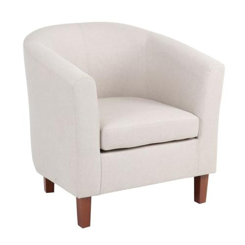 BOGA Πολυθρόνα Σαλονιού Καθιστικού, Ύφασμα  Μπεζ