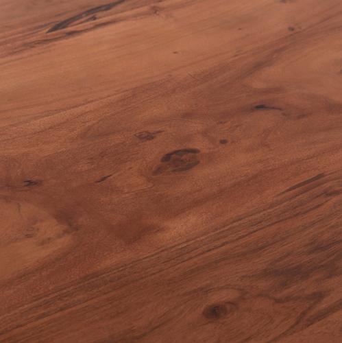 ΤΡΑΠΕΖΙ ΤΡΑΠΕΖΑΡΙΑΣ MONTANA HM8336.12 ΞΥΛΟ ΑΚΑΚΙΑΣ 4εκ.ΠΑΧΟΣ-ΛΕΥΚΑ ΠΟΔΙΑ 160X90X77Υεκ.