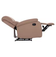 ΠΟΛΥΘΡΟΝΑ RELAX DIONI HM3296.03 ΜΠΕΖ ΥΦΑΣΜΑ 85x90x100Υεκ.