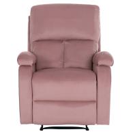 ΠΟΛΥΘΡΟΝΑ RELAX DIONI HM3296.02 ΡΟΖ ΒΕΛΟΥΔΟ 85x90x100Υεκ.