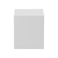 Βοηθητικό τραπέζι Doublo pakoworld λευκό 40x35x40εκ