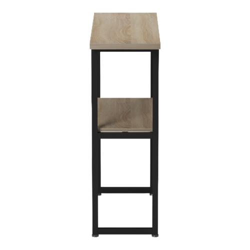 Κονσόλα Solain pakoworld sonoma-μαύρο μέταλλο 79x29x85εκ