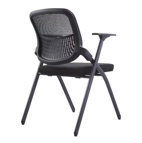 ΚΑΡΕΚΛΑ ΣΥΝΕΔΡΙΟΥ ΠΤΥΣΣΟΜΕΝΗ ΜΕ ΑΝΑΛΟΓΙΟ DENO HM1209.01 MESH ΥΦΑΣΜΑ ΜΑΥΡΟ 65x63x82Υεκ.