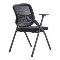 ΚΑΡΕΚΛΑ ΣΥΝΕΔΡΙΟΥ ΠΤΥΣΣΟΜΕΝΗ ΜΕ ΑΝΑΛΟΓΙΟ DENO HM1209.01 MESH ΥΦΑΣΜΑ ΜΑΥΡΟ 65x63x82Υεκ.