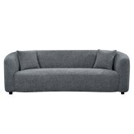 ΚΑΝΑΠΕΣ 3-ΘΕΣΙΟΣ NORD HM3321.01 ΓΚΡΙ ΥΦΑΣΜΑ 230x96x75Υεκ.