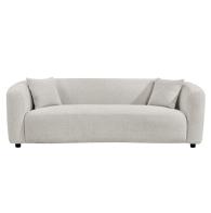 ΚΑΝΑΠΕΣ 3-ΘΕΣΙΟΣ NORD HM3321.02 ΑΝΟΙΧΤΟ ΜΠΕΖ ΥΦΑΣΜΑ 230x96x75Υεκ.