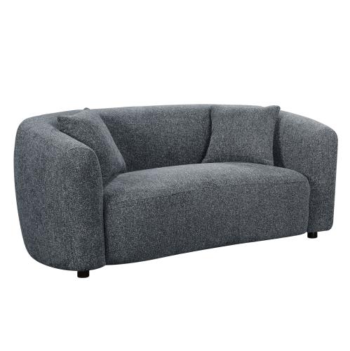 ΚΑΝΑΠΕΣ 2-ΘΕΣΙΟΣ NORD HM3322.01 ΓΚΡΙ ΥΦΑΣΜΑ 170x91x75Υεκ.