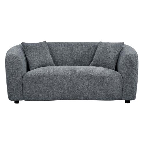 ΚΑΝΑΠΕΣ 2-ΘΕΣΙΟΣ NORD HM3322.01 ΓΚΡΙ ΥΦΑΣΜΑ 170x91x75Υεκ.