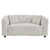 ΚΑΝΑΠΕΣ 2-ΘΕΣΙΟΣ NORD HM3322.02 ΑΝΟΙΧΤΟ ΜΠΕΖ ΥΦΑΣΜΑ 170x91x75Υεκ.