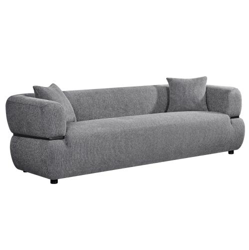 ΚΑΝΑΠΕΣ 3-ΘΕΣΙΟΣ ARCTIS HM3327.01 ΓΚΡΙ ΥΦΑΣΜΑ 229x88x68Υεκ.