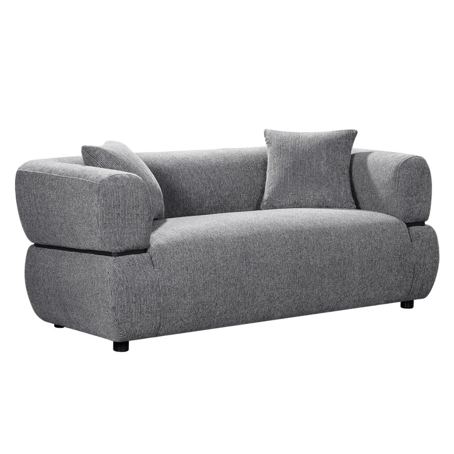 ΚΑΝΑΠΕΣ 2-ΘΕΣΙΟΣ ARCTIS HM3328.01 ΓΚΡΙ ΥΦΑΣΜΑ 169x88x68Υεκ.