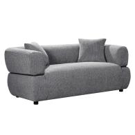 ΚΑΝΑΠΕΣ 2-ΘΕΣΙΟΣ ARCTIS HM3328.01 ΓΚΡΙ ΥΦΑΣΜΑ 169x88x68Υεκ.