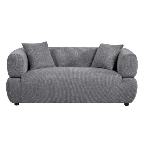 ΚΑΝΑΠΕΣ 2-ΘΕΣΙΟΣ ARCTIS HM3328.01 ΓΚΡΙ ΥΦΑΣΜΑ 169x88x68Υεκ.