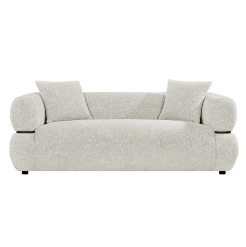 ΚΑΝΑΠΕΣ 2-ΘΕΣΙΟΣ ARCTIS HM3328.02 ΑΝΟΙΧΤΟ ΜΠΕΖ ΥΦΑΣΜΑ 169x88x68Υεκ.