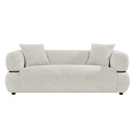 ΚΑΝΑΠΕΣ 2-ΘΕΣΙΟΣ ARCTIS HM3328.02 ΑΝΟΙΧΤΟ ΜΠΕΖ ΥΦΑΣΜΑ 169x88x68Υεκ.